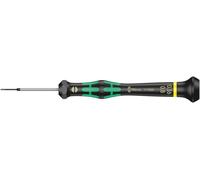 1 pcs - Wera Slotted Precision Screwdriver, 0.8 x 0.16 mm Tip, 40 mm Blade, 137