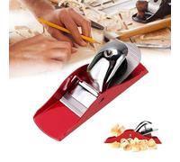 1 Pcs Wood Planer for Doors,Hand Planers for Wood,Wood Door Planer for Internal Doors,Small Wood Planer Hand Tool Red,Mini Hand Planers for Wood for Furniture Repair and DIY Wood Crafts
