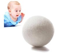 1 Pcs Wool Dryer Balls, 6cm Wool Drying Ball, Wool Felt Ball, Laundry Drying Ball, For Dryer, Laundry Reusable Balls Premium