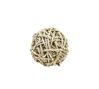 1 Pcs Woven Rattan Toy Safety Rattan Ball Diy Crafts Pet Chew Toy For Rabbit Bats Hamster Kittens Playing