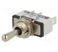 1 pcs x APEM - 637H/2 - Switch: toggle, Pos: 3, SP3T, (ON)-OFF-(ON), 10A/250VAC,