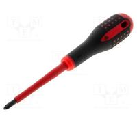 1 pcs x BAHCO - BE-8620S - Screwdriver, insulated, Phillips, PH2, Blade length: