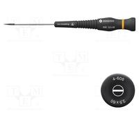 1 pcs x BERNSTEIN - 4-606 - Screwdriver, slot, precision, 2,5x0,4mm, ESD, Blade