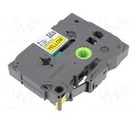 1 pcs x BROTHER - TZE-621 - Tape, 9mm, 8m, yellow, Character colour: black, lami