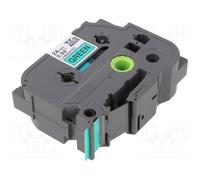 1 pcs x BROTHER - TZE-751 - Tape, 24mm, 8m, green, Character colour: black, lami