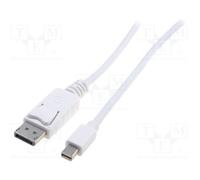 1 pcs x DIGITUS - AK-340102-030-W - Cable, DisplayPort 1.1a, 3m, white