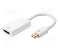 1 pcs x DIGITUS - AK-340416-002-W - Adapter, DisplayPort 1.2,HDCP 2.2,HDMI 2.0,