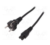 1 pcs x DIGITUS - AK-440103-018-S - Cable, CEE 7/7 (E/F) plug,IEC C5 female, 1.8