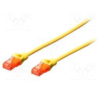 1 pcs x DIGITUS - DK-1512-005/Y - Patch cord, U/UTP, 5e, stranded, CCA, PVC, yel