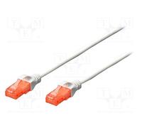 1 pcs x DIGITUS - DK-1512-010/WH - Patch cord, U/UTP, 5e, stranded, CCA, PVC, wh