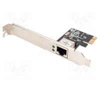 1 pcs x DIGITUS - DN-10130-1 - PC extension card: PCIe, PCIe,RJ45 socket, 1Gbps,
