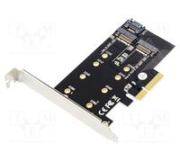 1 pcs x DIGITUS - DS-33170 - PC extension card: PCIe, M.2 (B key),M.2 (M key), 6