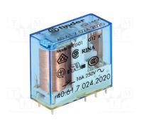 1 pcs x FINDER - 40.61.7.024.4000 - Relay: electromagnetic, SPDT, Ucoil: 24VDC,