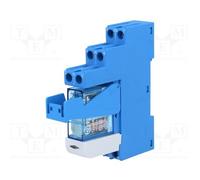 1 pcs x FINDER - 48.52.7.024.0050SPA - Relay: interface, DPDT, Ucoil: 24VDC, 8A,