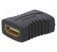1 pcs x GEMBIRD - A-HDMI-FF - Adapter, HDMI socket,both sides, black