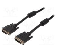 1 pcs x GEMBIRD - CC-DVI-BK-6 - Cable, single link, DVI-D (18+1) plug,both sides