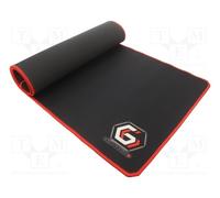 1 pcs x GEMBIRD - MP-GAMEPRO-XL - Mouse pad, black,red, 900x350x3mm