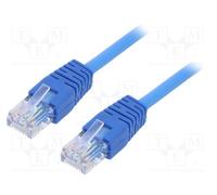 1 pcs x GEMBIRD - PP12-0.25M/B - Patch cord, U/UTP, 5e, stranded, CCA, PVC, blue
