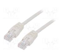 1 pcs x GEMBIRD - PP12-0.5M - Patch cord, U/UTP, 5e, stranded, CCA, PVC, grey, 0