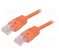 1 pcs x GEMBIRD - PP12-1M/O - Patch cord, U/UTP, 5e, stranded, CCA, PVC, orange,