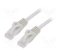 1 pcs x GEMBIRD - PP6U-5M - Patch cord, U/UTP, 6, stranded, CCA, PVC, grey, 5m,