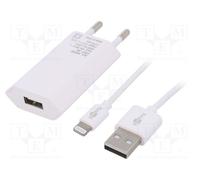 1 pcs x Goobay - 44978 - Power supply: switched-mode, plug, 5VDC, 5W, Plug: EU,