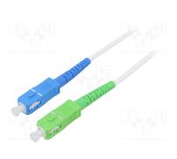 1 pcs x Goobay - 59621 - Fiber patch cord, OS2, SC/APC,SC/UPC, 5m, Optical fiber