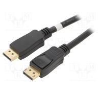1 pcs x Goobay - 65924 - Cable, DisplayPort 1.2, DisplayPort plug,both sides, 3m