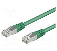 Goobay 68045 CAT 5e Patchcable, SF/UTP, Green, 3m Cable Length