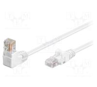 1 pcs x Goobay - 94168 - Patch cord, U/UTP, 5e, stranded, CCA, PVC, white, 15m,