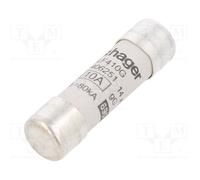 1 pcs x HAGER - LF410G - Fuse: fuse, gG, 10A, 690VAC, cylindrical,industrial, 14