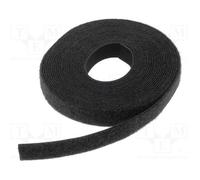 1 pcs x HELLERMANNTYTON - 130-00020 - Hook and loop fastener, L: 5m, W: 12.5mm,