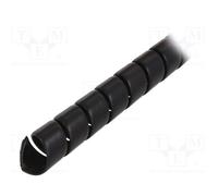 1 pcs x HELLERMANNTYTON - 162-20200 - Spiral wrapping, ØBundle : 23mm, polypropy