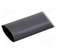 1 pcs x HELLERMANNTYTON - 323-10750 - Heat shrink sleeve, 3.5: 1, 75mm, L: 1m, b