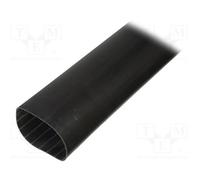 1 pcs x HELLERMANNTYTON - 323-20750 - Heat shrink sleeve, glued, 3.5: 1, 75mm, L
