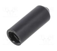 1 pcs x HELLERMANNTYTON - 416-12046 - Heat shrink cap, glued, 10mm, black, cross