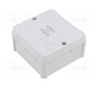 1 pcs x HENSEL - 6000039 - Enclosure: junction box, X: 88mm, Y: 88mm, Z: 49mm, I