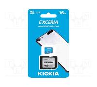 1 pcs x KIOXIA - LMEX1L016GG2 - Memory card, Android, microSDHC, R: 100MB/s, Cla