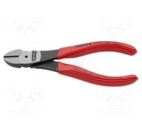 1 pcs x KNIPEX - 74 01 140 - Pliers, side,cutting, high leverage, 140mm