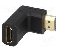 1 pcs x LOGILINK - AH0005 - Adapter, HDMI socket,HDMI socket 90°, black