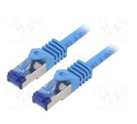 LogiLink C6A026S networking cable Blue 0.5 m Cat6a S/FTP (S-STP)