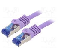 1 pcs x LOGILINK - C6A059S - Patch cord, S/FTP, 6a, stranded, Cu, LSZH, violet,
