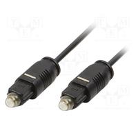 1 pcs x LOGILINK - CA1007 - Cable, Toslink plug,both sides, 1.5m, Øcore: 2.4mm