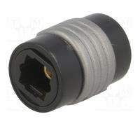 LogiLink CA1018 cable gender changer Toslink Black