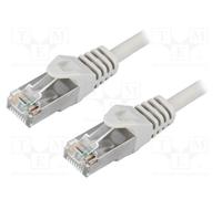 1 pcs x LOGILINK - CP1092S - Patch cord, F/UTP, 5e, stranded, CCA, PVC, grey, 10
