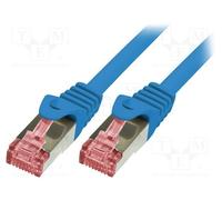 LogiLink 0.25m Cat.6 S/FTP networking cable Blue Cat6 S/FTP (S-STP)