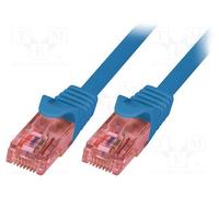 1 pcs x LOGILINK - CQ2076U - Patch cord, U/UTP, 6, stranded, Cu, LSZH, blue, 5m,