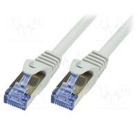 1 pcs x LOGILINK - CQ3022S - Patch cord, S/FTP, 6a, stranded, Cu, LSZH, grey, 0.