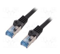 1 pcs x LOGILINK - CQ3043S - Patch cord, S/FTP, 6a, stranded, Cu, LSZH, black, 1