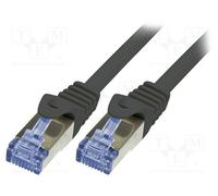 1 pcs x LOGILINK - CQ3083S - Patch cord, S/FTP, 6a, stranded, Cu, LSZH, black, 7